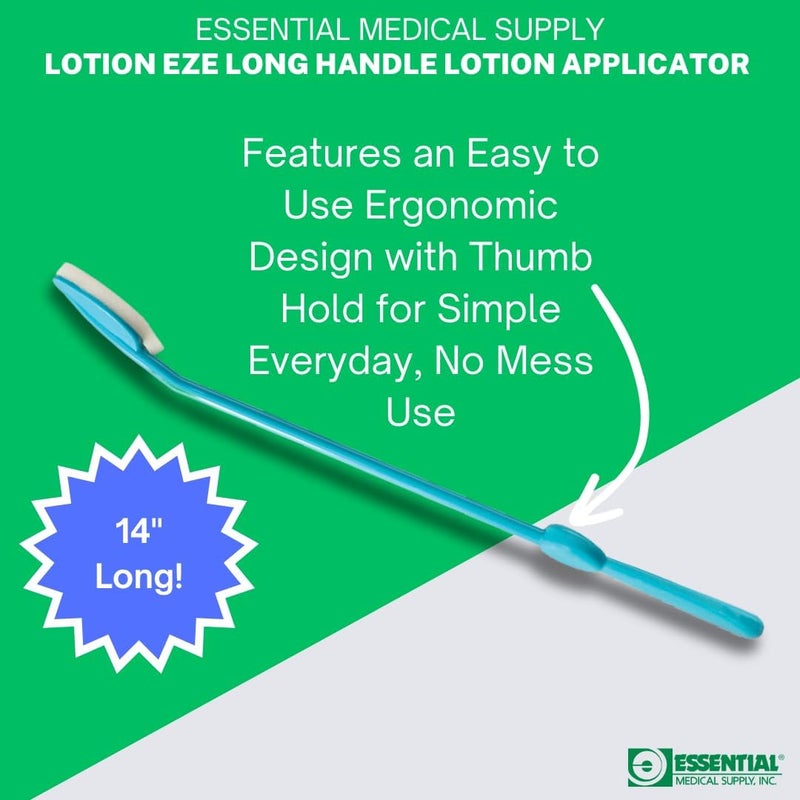Essential Medical Supply Lotion EZE Long Handle Lotion Applicator for Easy Lotion Application - Image 2
